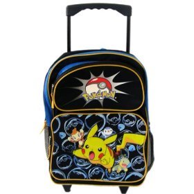 Pokemon Picachu Large Rolling Backpack by Pokemon.