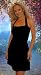 BLACK HALTER PARTY SUNDRESS by JAX COUTURE