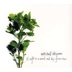 If Night is a Weed and Day Grows Less