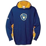 Review   / Brewers Majestic Big Kids Cooperstown The V Hooded Fleece