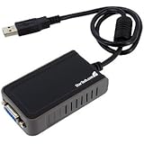 StarTech.com USB to VGA Multi Monitor External Video Card Adapter - 1440x900 - USB to VGA External Graphics Card