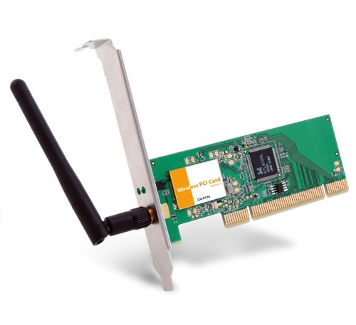 Canyon CNP-WF511  WLAN-Netzwerkkarte, 802.11g-Standard (bis 54 Mb/s) f&uuml;r Desktop-Computer mit PCI-Bus