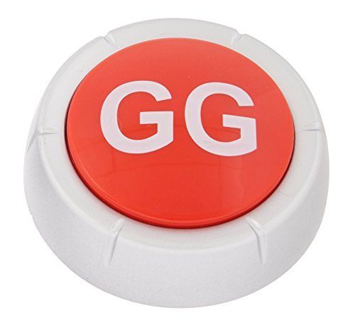 Upgraded Good Game Button with LED - 5 Year Anniversary Edition - Batteries Included