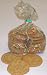 Gourmet Food : Scott's Cakes 1 lb. Peanut Butter Cookies in a Parrotville Bag