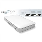 DIGISTOR 500GB Portable Firewire Hard Drive for Mac OS X. Triple Interface: ....