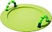 A di Alessi Ba-Rock Tray With Handles Green 48Cm (Amsa23 Gr)