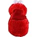 Sesame Street Elmo Little Kids Sock Top Slippers (L (9-10), Smile Red)