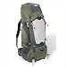 All Terain Apex 75 Recycled Internal Frame Backpack in Pinon Green