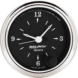 Auto Meter 1785 Old Tyme Black 2-1/16