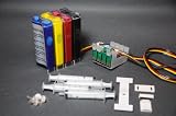 Pigment Ink CISS Continuous Ink system for Epson Workforce 545 645 840 845 printer