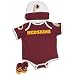 Redskins Reebok Infants NFL 3 pc Tm Bodysuit,boot