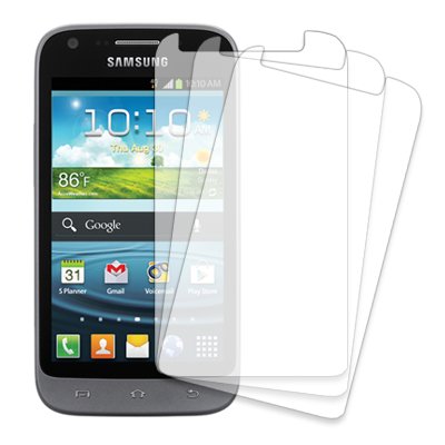 MPERO 3 Pack of Clear Screen Protectors for Samsung Galaxy Victory 4G LTE L300