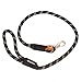 ZippyPaws Climbers Mountain Climbing Rope Dog Leash (Black, 4-Feet)