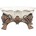 Venetian Scroll Crema Wine Coaste