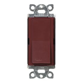 Click here to buy Lutron SC-3PS-MR Diva 15-Amp, 120-Volt to 277-Volt 3-Way Switch in Merlot by Lutron.