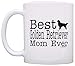ThisWear Dog Lover Gifts Best Golden Retriever Mom Ever Pet Owner Rescue Gift Coffee Mug Tea Cup White