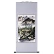 Handmade Mountain Cottage Scroll Wall Art Painting