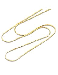 16" 0.9MM Snake Chain in 10K Yellow Gold