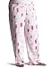 Hue Women's Plus Size Pink Drinks Long Pajama Pant, Pale Pink, 2x
