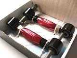 Wicked Tuning Honda Civic EF EG EK CRX Del Sol Si/Acura Integra DA DC Rear Camber Arms Kit-Red