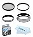 Replacement Metal Adapter Tube and Lens Hood for the Fuji X100S/X100 Camera + 49mm UV Protector + CPL Filter + Cleaning Cloth