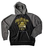 University of Michigan Wolverines Men's Vintage Style Hooded Sweatshirt