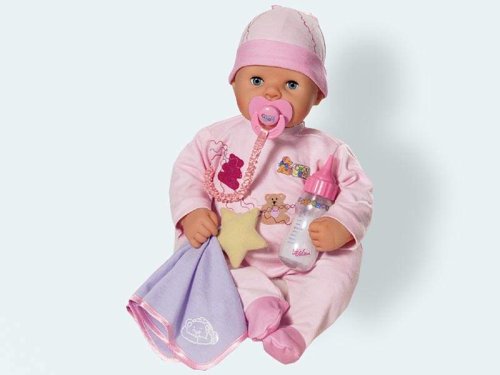 Zapf 723753 - Rock-a-bye Chou Chou, Glowing Edition 48 cm