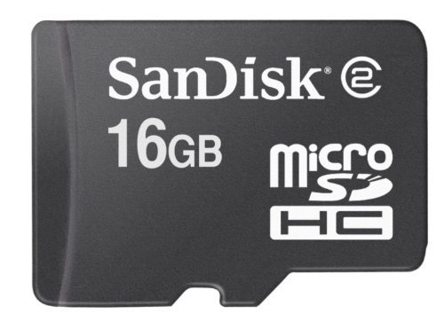 Sandisk 16GB microSDHC (SDSDQ-016G-E11M, Retail Package)