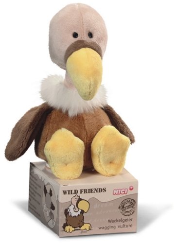 Nici 33724 - Wackelgeier Pl&uuml;sch Wild Friends