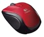 Logitech V220 Cordless Optical Mouse for Notebooks (Scarlet Red)