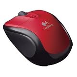 Logitech V220 Cordless Optical Mouse for Notebooks (Scarlet Red) ~ Logitech