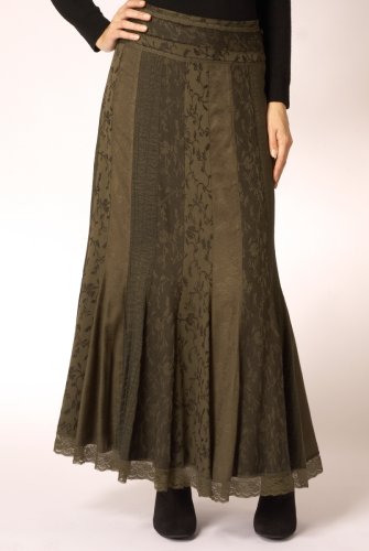 Per Una Embroidered Panel Skirt clothing
