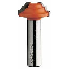 CMT 848.191.11 Plunge Ogee Router Bit 1/4-Inch Shank, 3/4-Inch Overall Diameter, 7/16-Inch Cutting Length