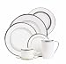 Lenox Columbus Circle Platinum Banded Bone China Cup