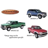 Bushwacker 40004-11 Chevrolet GMC Cut-Out Fender Flare - Rear Pair by Bushwacker