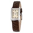 Caravelle by Bulova Women's 43L114 Crème Dial Leather Strap Watch