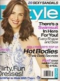 JENNIFER GARNER IN STYLE MAGAZINE MAY 2007!