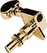 LOCKING TUNERS - MINI 18:1 6 IN LINE GOLD - LIST PRICE: $84.50