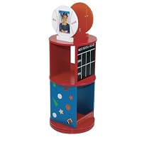 Levels Of Discovery All Star Sports Revolving Bookcase Red/Multi