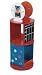 Levels Of Discovery All Star Sports Revolving Bookcase Red/Multi