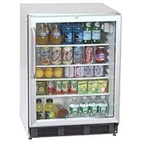 Summit Commercial Series SCR600BLCSSRC 24 Beverage Center with 3 Flat Shelves, 2 Wine... by Freestanding Cabinets