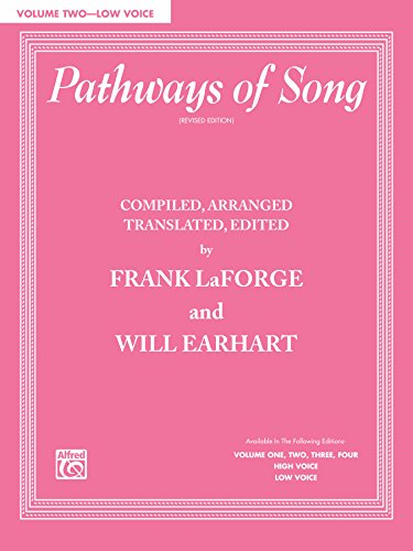 Pathways of Song, Volume 2 (Low Voice) (Pathways of Song Series)