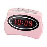 Extra Loud LED Alarm Clock Pnk
