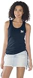 MLB Women's Milwaukee Brewers Tank Top (Navy, Small)