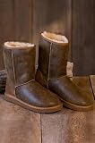 UGG Men’s Classic Short Bomber Jacket Chestnut Boots 5800