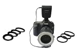 LED Macro Ring Flash Light FC100 Close Shot for Canon 7D 5D 60D 50D 40D,600D 550D 500D 450D, Nikon D2,D3,D700,D300,D7000,D5000,D3100,D3000,D90,D60