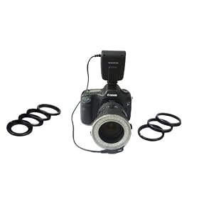 LED Macro Ring Flash Light FC100 Close Shot for Canon 7D 5D 60D 50D 40D,600D 550D 500D 450D, Nikon D2,D3,D700,D300,D7000,D5000,D3100,D3000,D90,D60