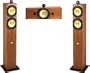 Crystal Acoustics THX� SELECT Certified Center & TX-FSTower C-Audiovideo Speakers - Cherry