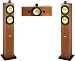 Crystal Acoustics THX&reg; SELECT Certified Center & TX-FSTower C-Audiovideo Speakers - Cherry