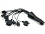 10 in 1 USB Car Charger for Psp/iphone 3gs /Ipod/ Nokia/sony Ericsson
